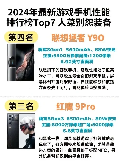 打游戏手机性能排行榜　打游戏手机性能排行榜最新