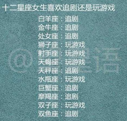 不爱打游戏的星座女排行榜-不爱游戏星座女排行