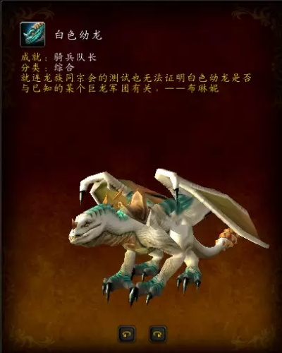 50坐骑成就换白龙攻略与心得分享
