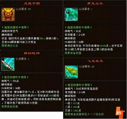 天龙八部3门派技能到底改了哪些东西？
