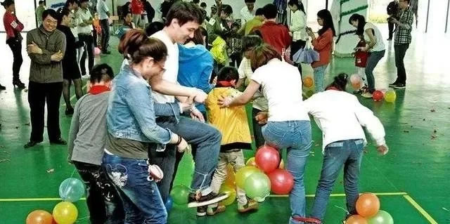 集体游戏室内不要道具-无道具游戏乐趣多