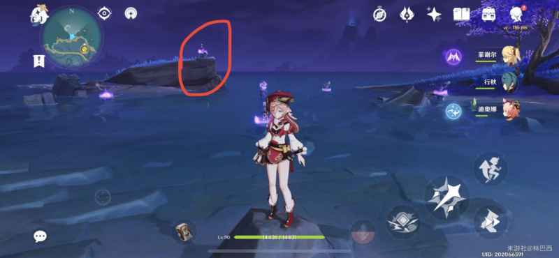 原神越石村北面海滩雷指针解密全攻略