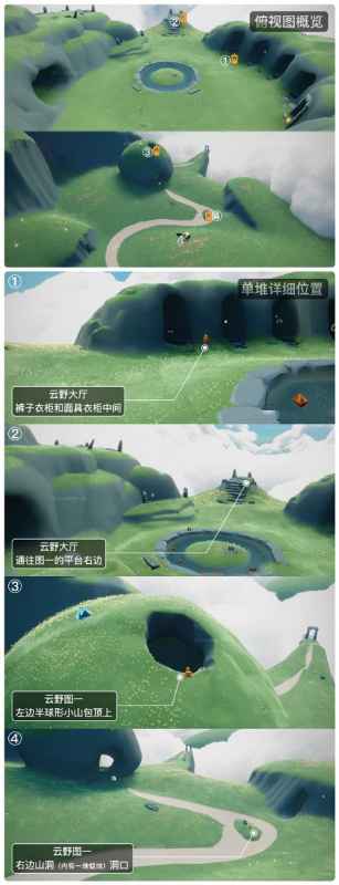 光遇表演季云野蜡烛位置怎么找