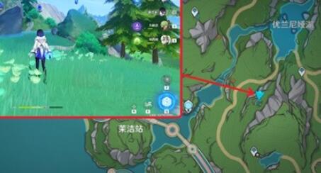 原神4.2明天交换明天任务完整攻略：6个幽林枝采集点与解题步骤详解