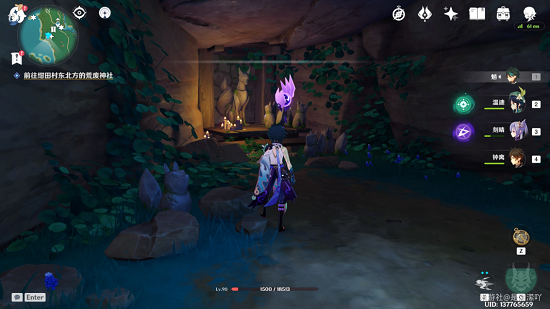 原神荒废神社人影追踪全攻略：位置、解谜与奖励详解