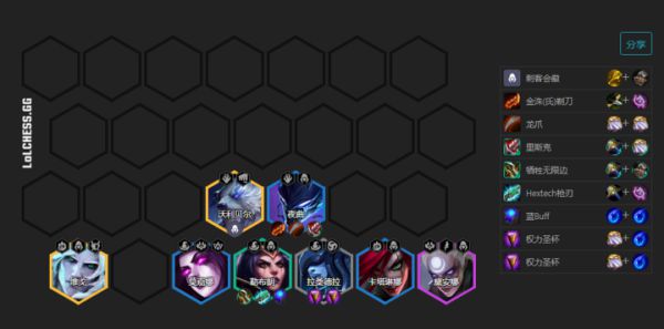 云顶之弈S5魔女刺客阵容的搭配与玩法