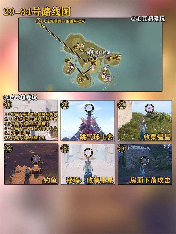 无限暖暖石树田无人区奇想星全收集指南