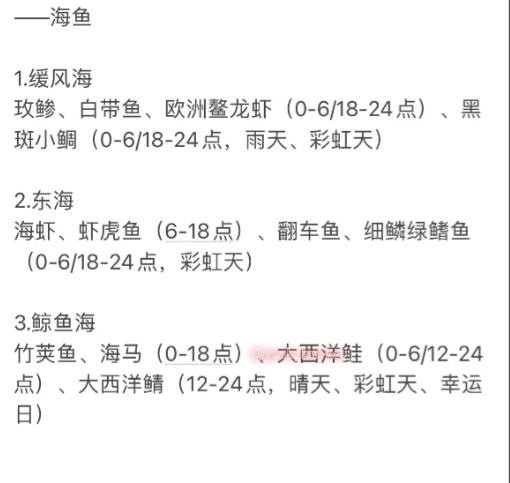 心动小镇手游海鱼在哪里钓-海鱼钓鱼位置分享