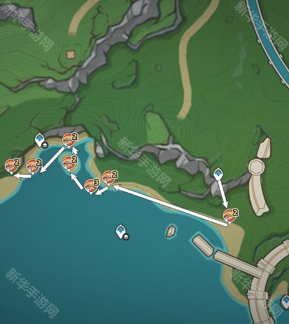 原神5.6原海异种位置全图解：香韵奏者突破材料刷怪路线