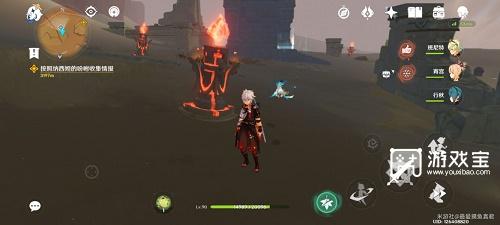 原神沙下灵囿解密攻略：按烈焰花数量顺序破解方碑