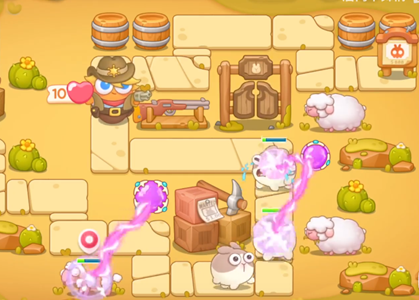 保卫萝卜4波仔很忙第28关通关攻略：圆形激光武器布局心得