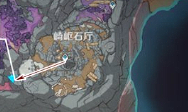 原神巨渊的馈赠：戚定位置全解析