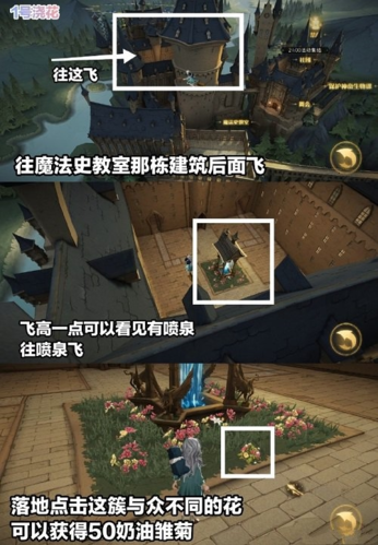 哈利波特魔法觉醒浇花彩蛋全攻略