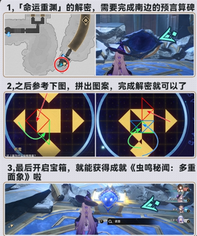 崩坏星穹铁道3.0翁法罗斯预言谜题全攻略：详解四个解谜步骤与技巧
