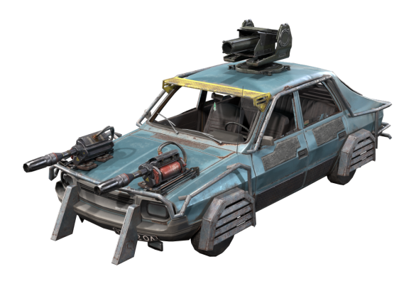 和平精英武装dacia轿车深度体验