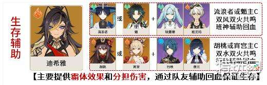 原神迪希雅配队全攻略