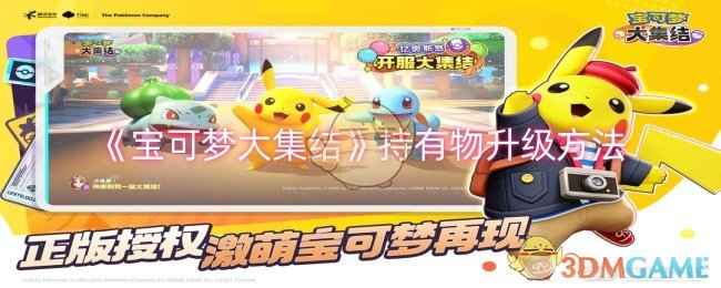 宝可梦大集结持有物升级全攻略