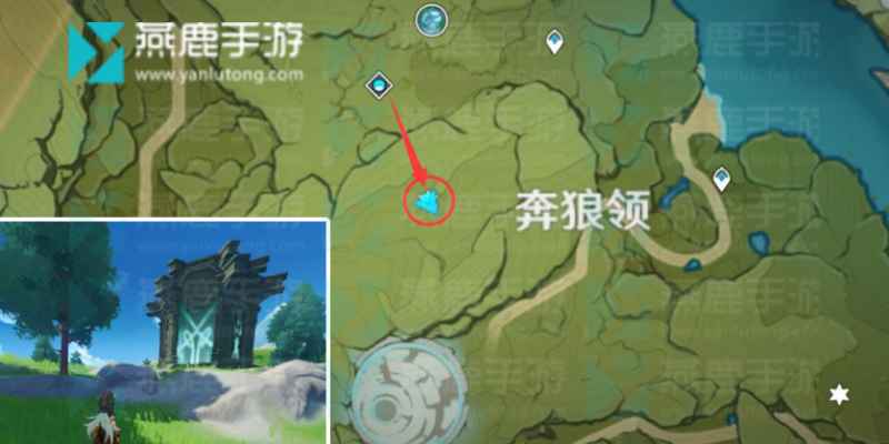 原神蒙德地灵龛全位置攻略