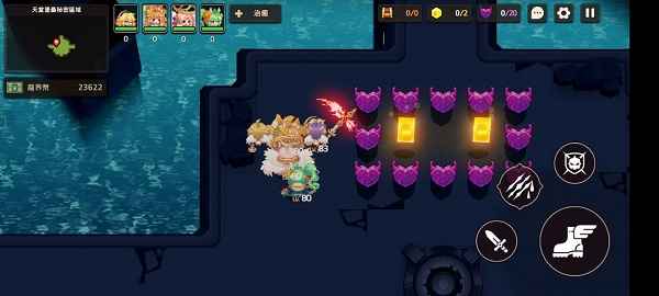 坎公骑冠剑普通第十二章魔界12-10全收集攻略分享