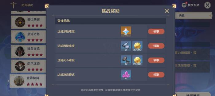 原神蹈刃破决第六天登锋陷阵玩法攻略：利用治疗加成提升攻击力