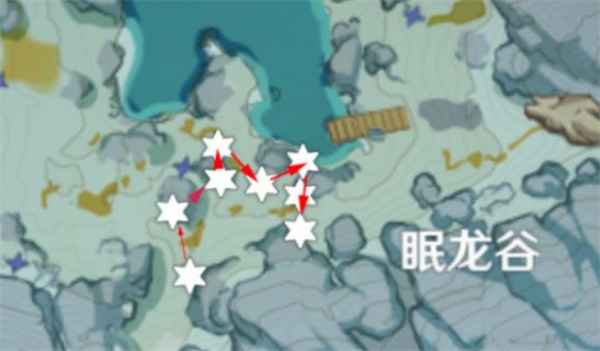 原神2.3雪山特训觅踪冰晶堆位置全解析