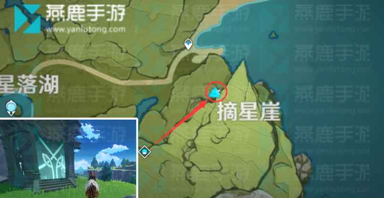 原神蒙德地灵龛全位置攻略