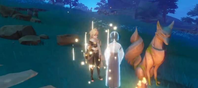 原神荒废神社人影追踪全攻略：位置、解谜与奖励详解