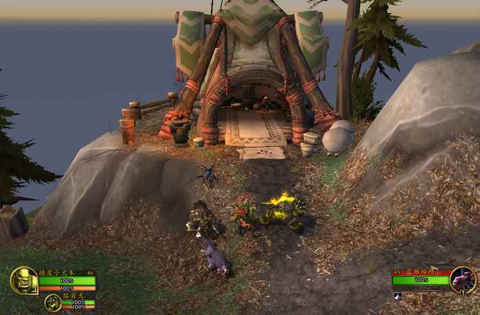 墓地的骚动：狗头人盗颅与碎颅队长之战