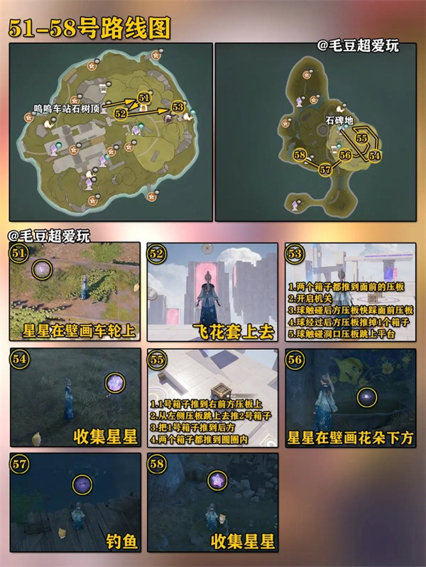 无限暖暖石树田无人区奇想星全收集指南