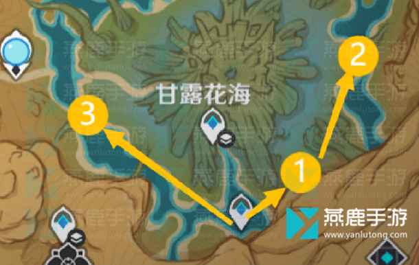 原神净光翎怎么找全位置路线图