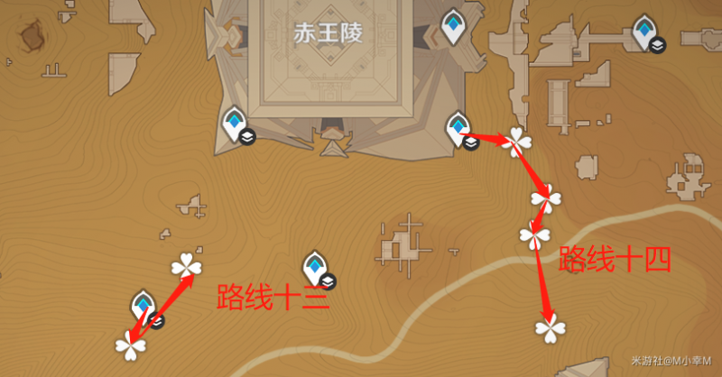 原神3.5圣金虫全图鉴：超详细采集路线与分布位置