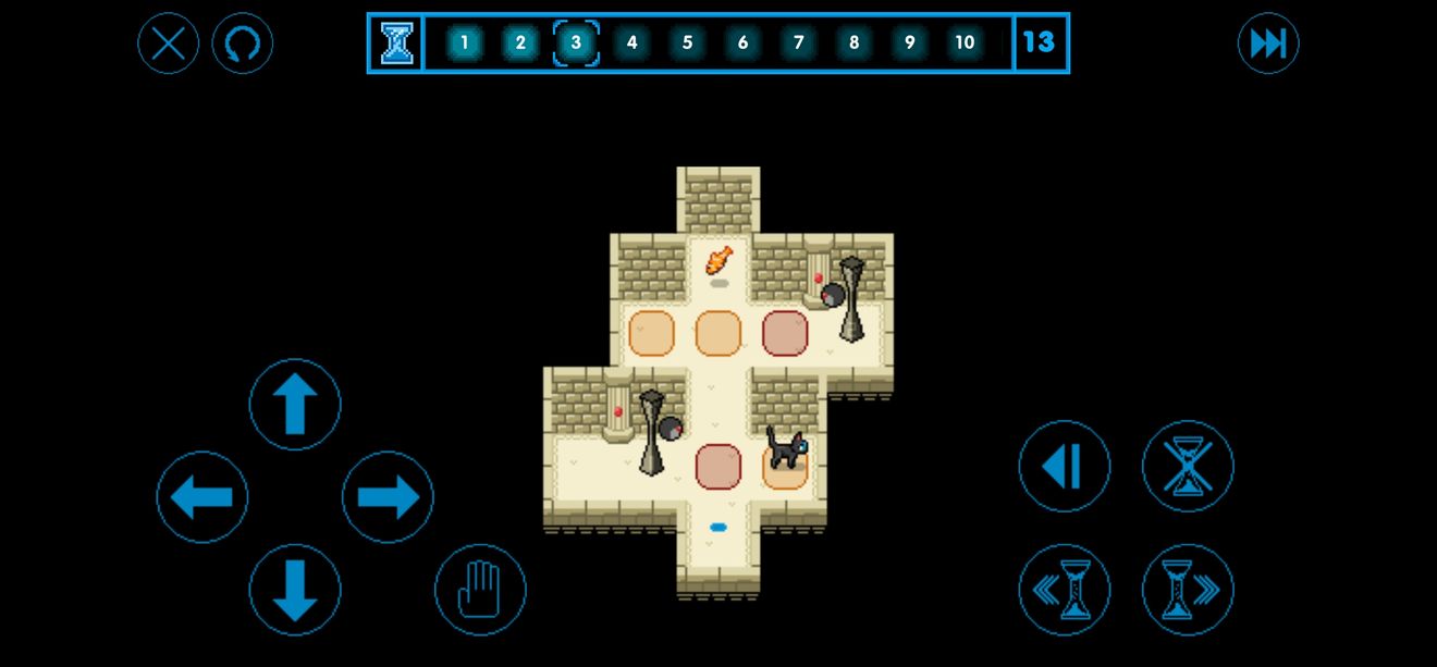 时间之神的猫1-2关通关攻略分享