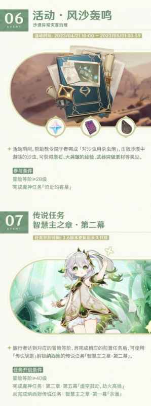 原神3.6版本活动全解析