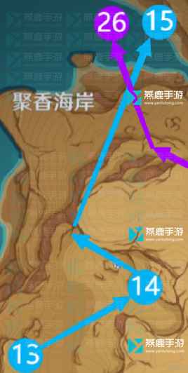 原神净光翎怎么找全位置路线图