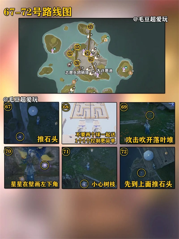 无限暖暖石树田无人区奇想星全收集指南