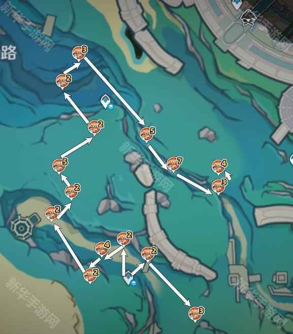 原神5.6原海异种位置全图解：香韵奏者突破材料刷怪路线