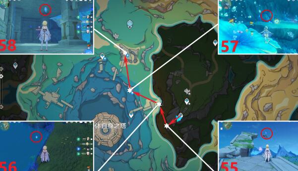原神伊黎耶林区水神瞳位置全攻略