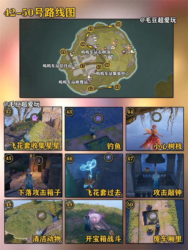 无限暖暖石树田无人区奇想星全收集指南