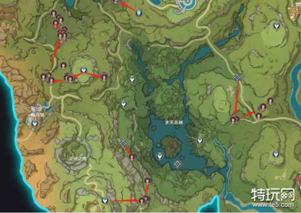 原神3.4镀金旅团刷法攻略：位置、路线与效率
