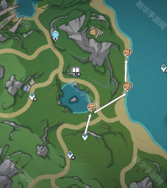 原神5.6原海异种位置全图解：香韵奏者突破材料刷怪路线