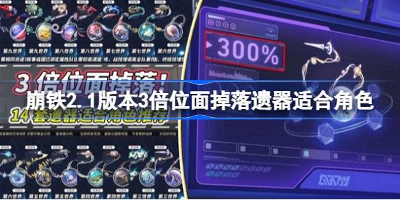 崩坏星穹铁道2.1版本3倍位面遗器角色推荐指南