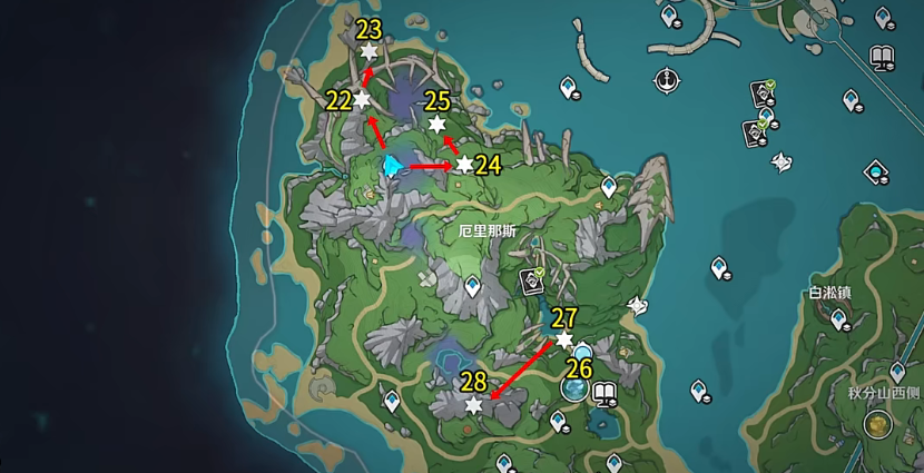 原神4.0摩拉盒位置全攻略