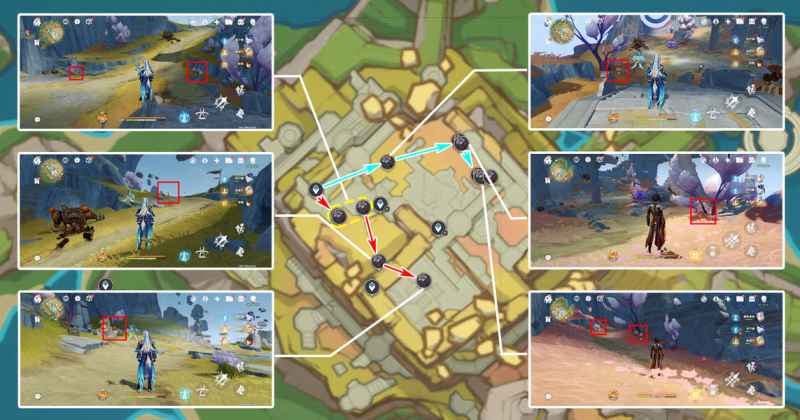 原神枯叶紫英收集全攻略：纳塔地区采集点与高效收集方法