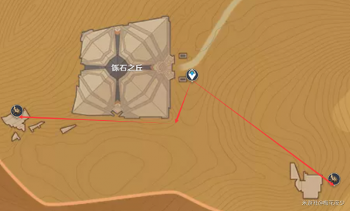 原神圣金虫的采集地点