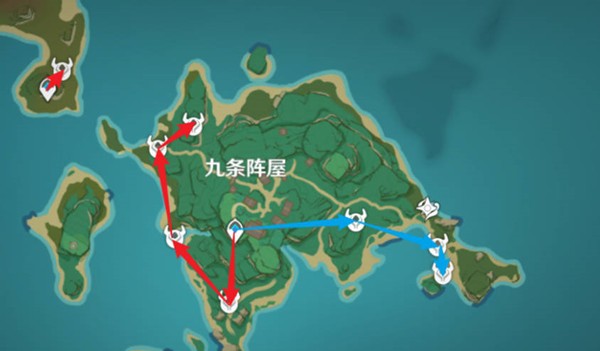 原神刀镡收集路线全解析