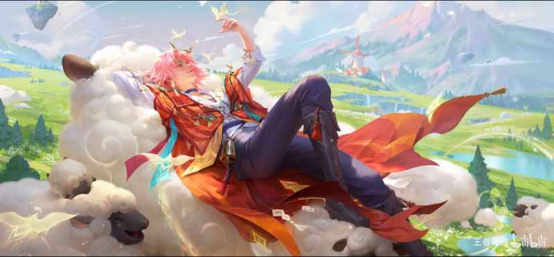 《王者荣耀》庄周牧神诗旅皮肤深度评测：梦幻牧场里的云上旅者