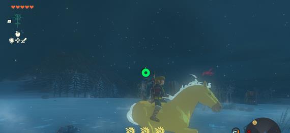 塞尔达传说王国之泪金色马获取攻略：雪原驿站驯服技巧