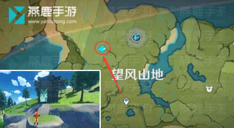 原神蒙德地灵龛全位置攻略