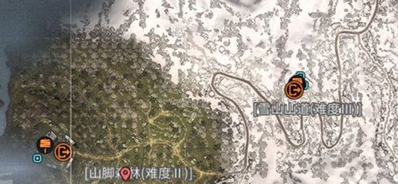 明日之后雪山密道怎么走