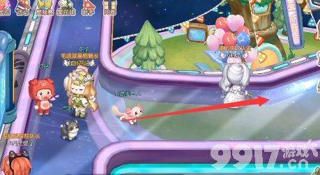 奥比岛手游星际大赛写真彩虹棒棒糖队位置全解析